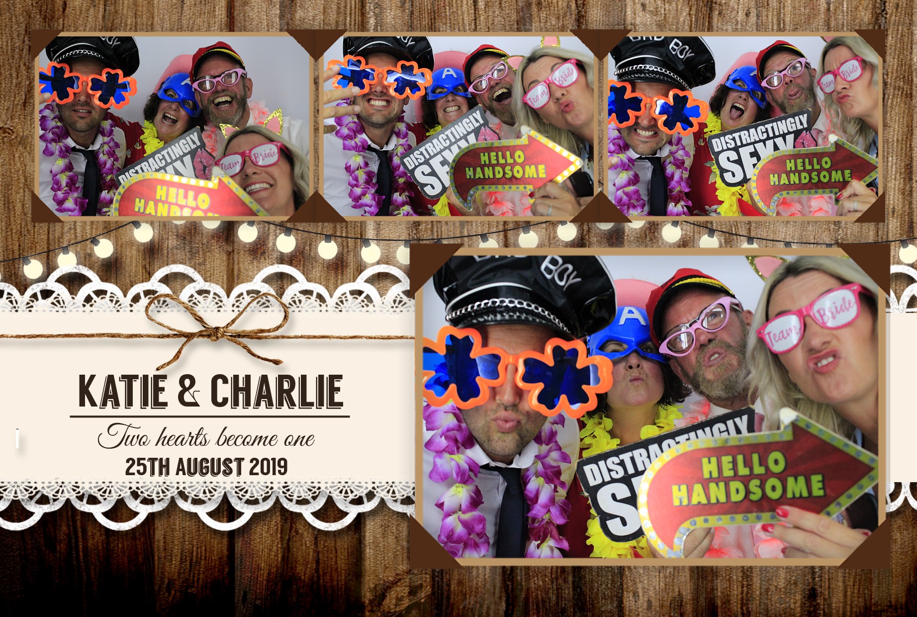 Katie & Charlie's Wedding | View more photos from the event at gallery.myphotoboothexperience.co.uk/u/MyPhotoBoothExperienceLtd/Katie-Charlies-Wedding